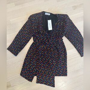 The Attico Silk blend  Mini Dress Size IT38